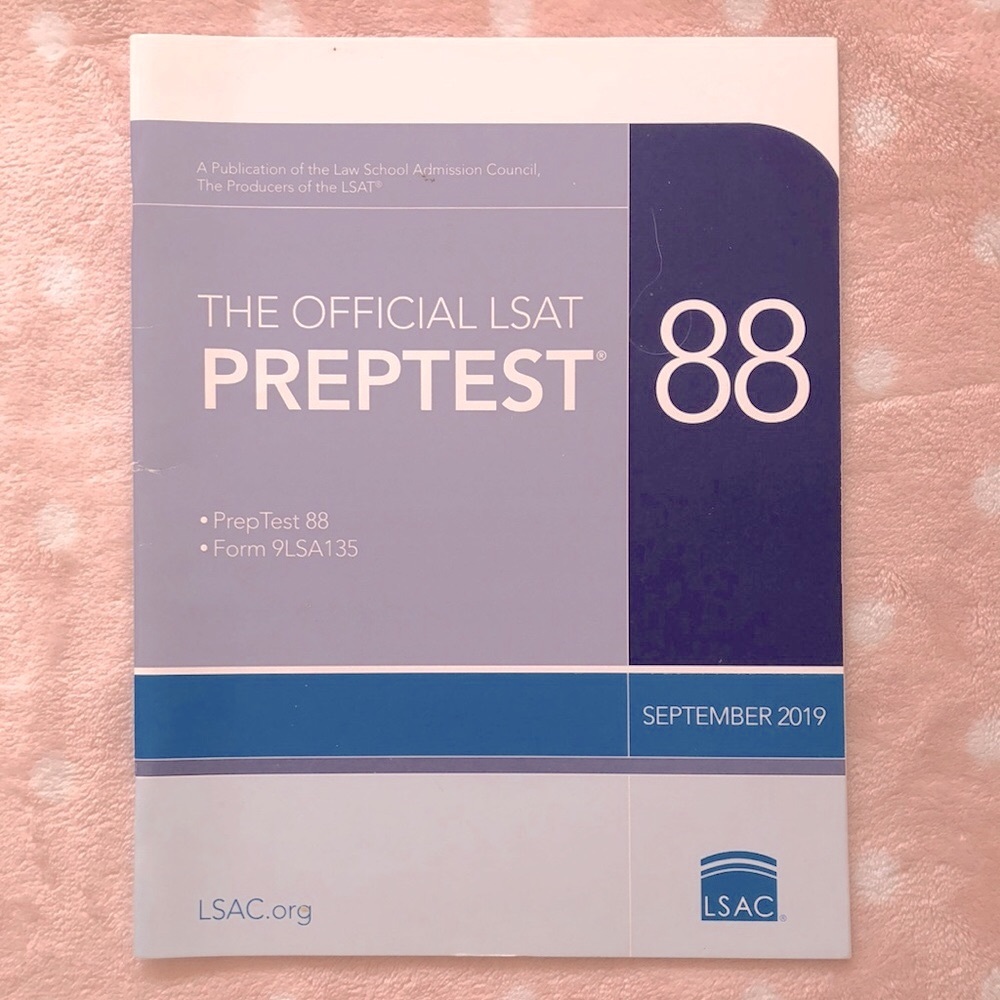 The Official LSAT PrepTest #88 💜